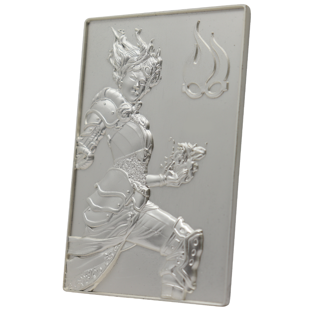 Magic the Gathering Limited Edition .999 Silver Plated Chandra Nalaar Ingot