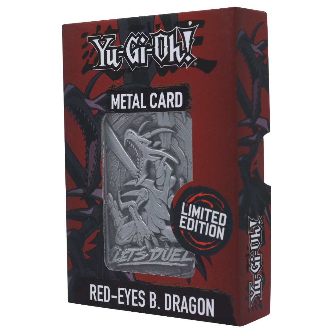 Yu-Gi-Oh! Limited Edition Red Eyes B. Dragon Metal Card