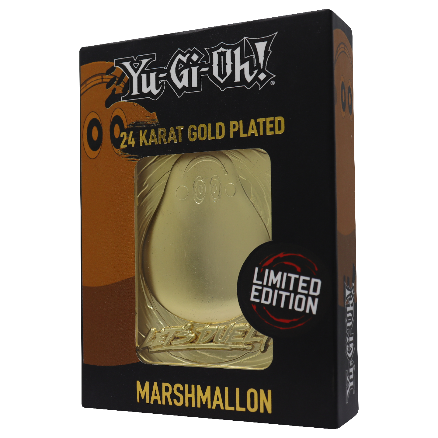 Yu-Gi-Oh! Limited Edition 24k Gold Plated Marshmallon Metal Card