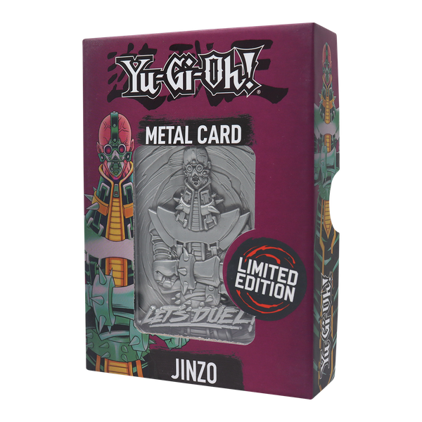 Yu-Gi-Oh! Limited Edition Jinzo Metal Card