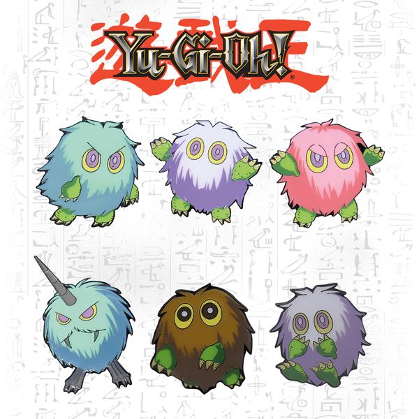 Yu-Gi-Oh! Limited Edition Set of 6 Kuriboh Brothers Pin Badges