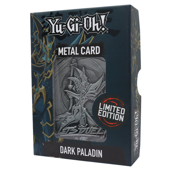 Yu-Gi-Oh! Limited Edition Dark Paladin Metal Card