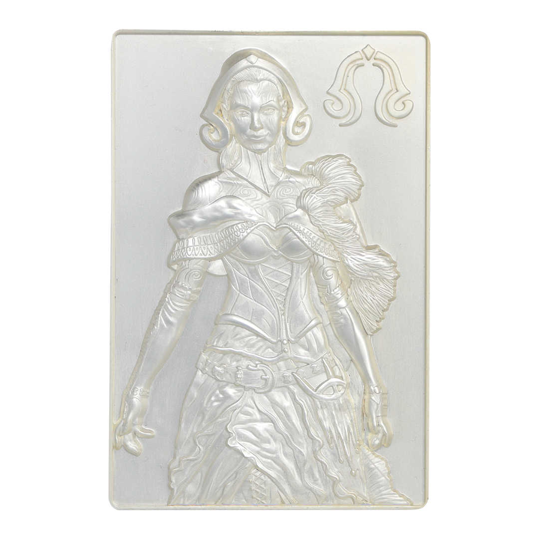 Magic the Gathering Limited Edition .999 Silver Plated Liliana Vess Ingot