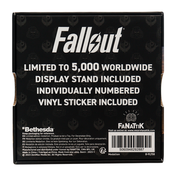 Fallout Brotherhood of Steel Medallion