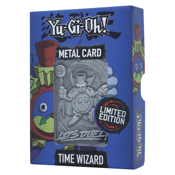 Yu-Gi-Oh! Limited Edition Time Wizard Metal Card