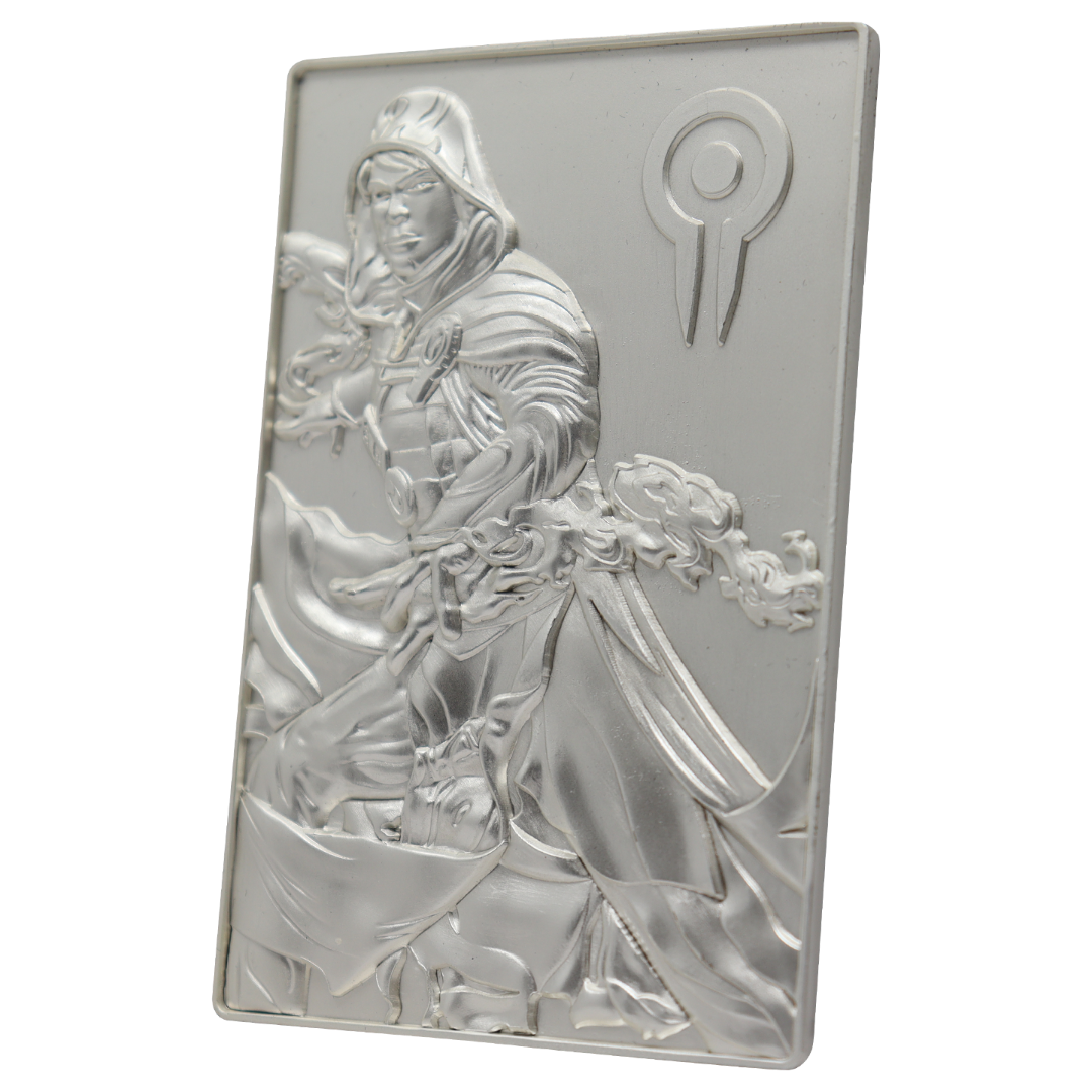 Magic the Gathering Limited Edition .999 Silver Plated Jace Beleren Ingot