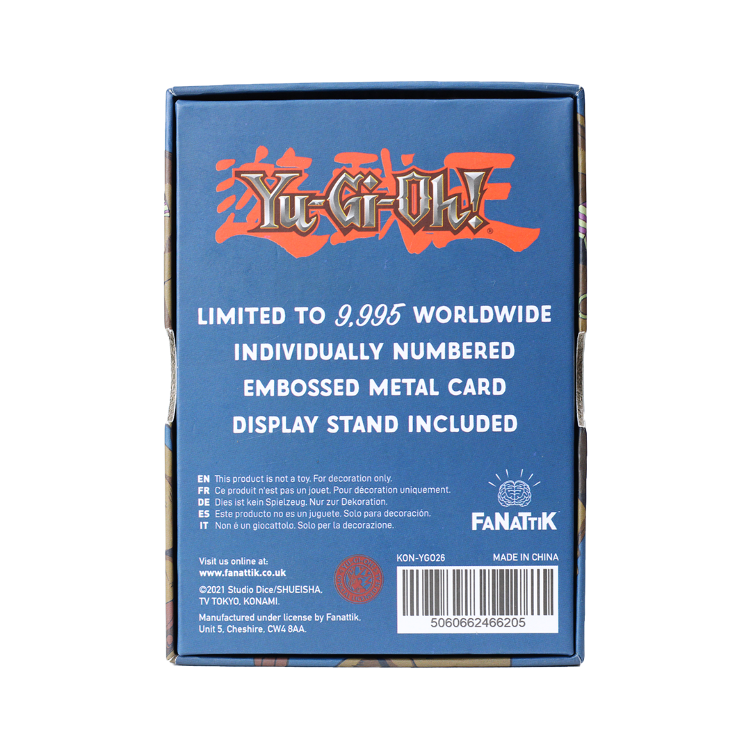 Yu-Gi-Oh! Limited Edition Exodia the Forbidden One Metal Card