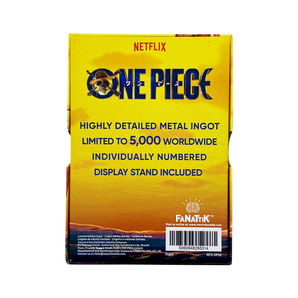 One Piece Limited Edition Wanted Poster Ingot