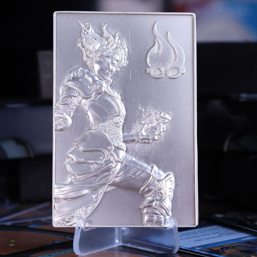 Magic the Gathering Limited Edition .999 Silver Plated Chandra Nalaar Ingot