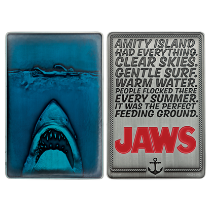 Jaws 50th Anniversary Poster Ingot-Limited Edition