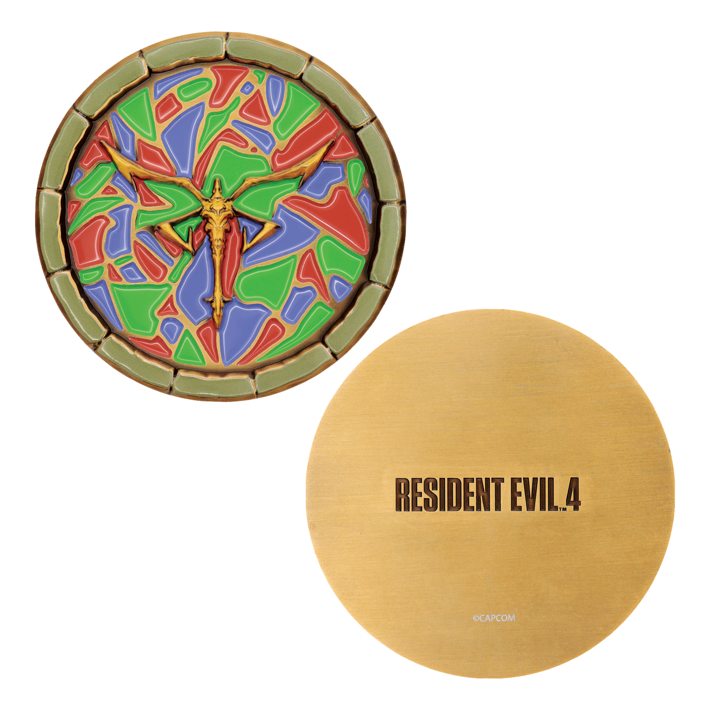Resident Evil 4 Church Puzzle Medallion Set - Limited Edition