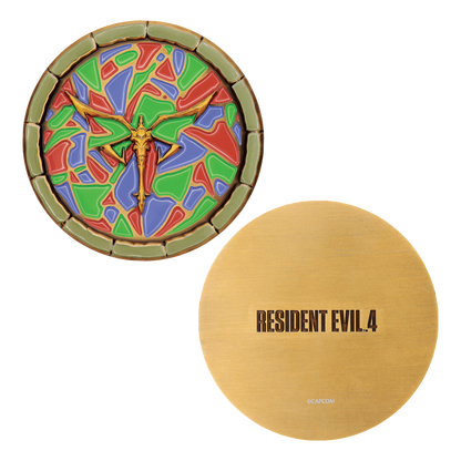 Resident Evil 4 Church Puzzle Medallion Set - Limited Edition