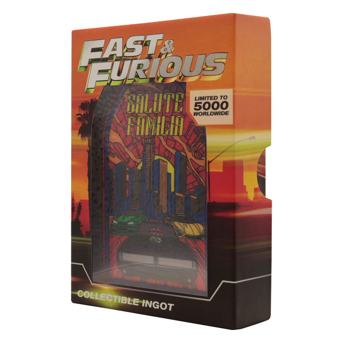 Fast & Furious - Limited Edition Stained Glass Style Metal Ingot