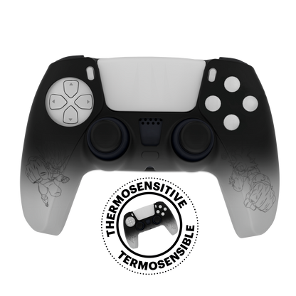 PS5 Dragon Ball Thermocromatic Silicone Skin + Grips