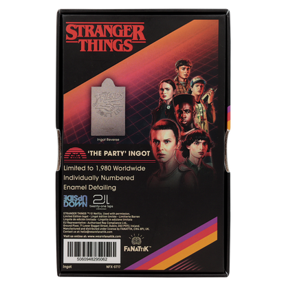 Stranger Things Ingot