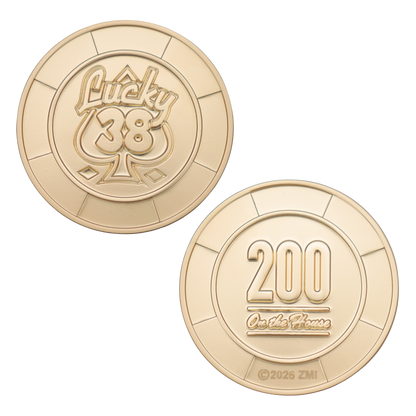 Fallout : New Vegas - Lucky 38 Imitation Gold Casino Set - Limited Edition