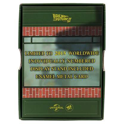 Back to the Future Limited Edition Sport Almanac Ingot