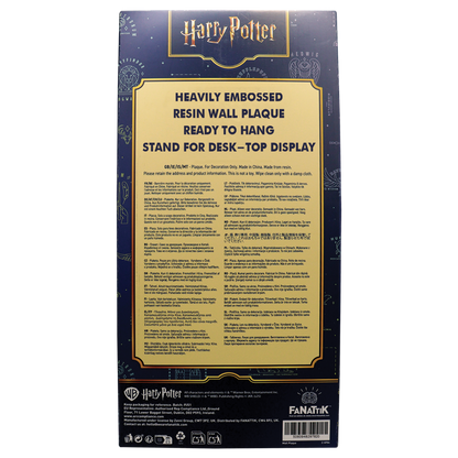 Harry Potter Mermaid Stained Glass Window Resin Plaque