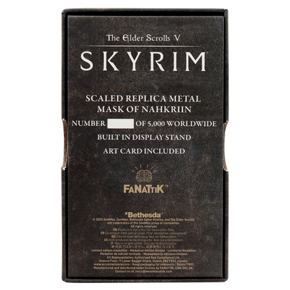 The Elder Scrolls V: Skyrim Nahkriin Dragon Priest Mask Replica - Limited Edition