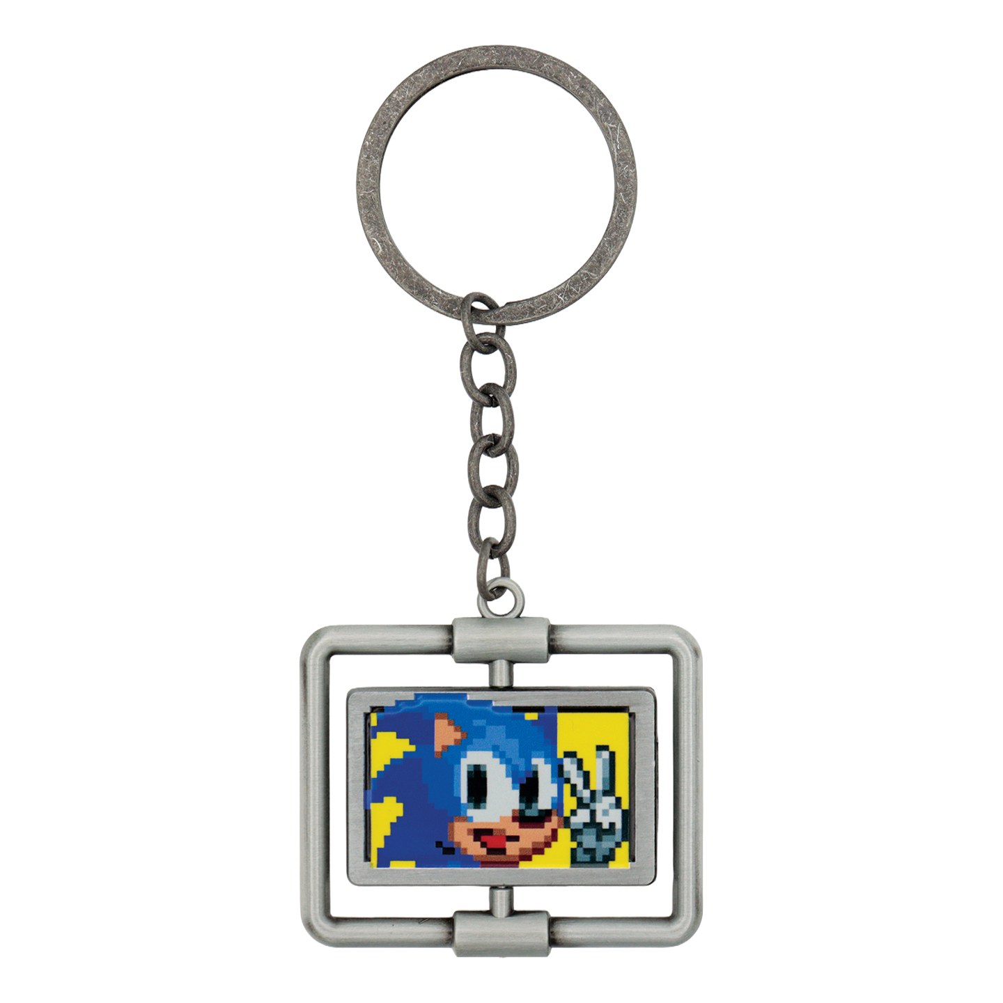 Sonic The Hedgehog - Spinning Keyring - Limited Edition