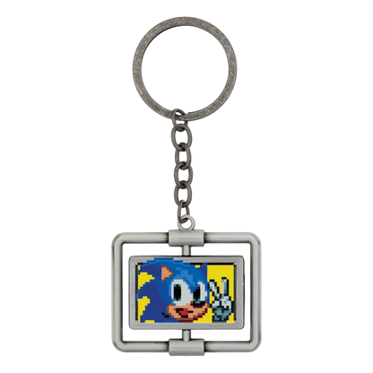 Sonic The Hedgehog - Spinning Keyring - Limited Edition