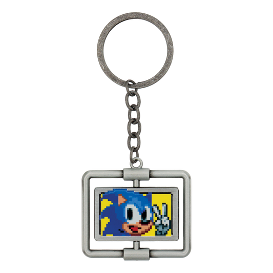 Sonic The Hedgehog - Spinning Keyring - Limited Edition