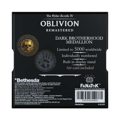 The Elder Scrolls IV: Oblivion Dark Brotherhood Medallion