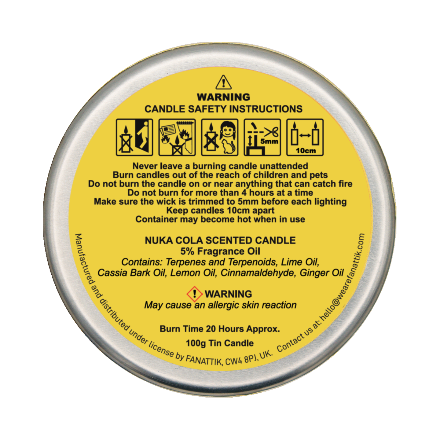 Fallout Vault Dweller's Scented Candle Set