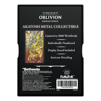 The Elder Scrolls IV: Oblivion Akatosh Ingot-Limited Edition