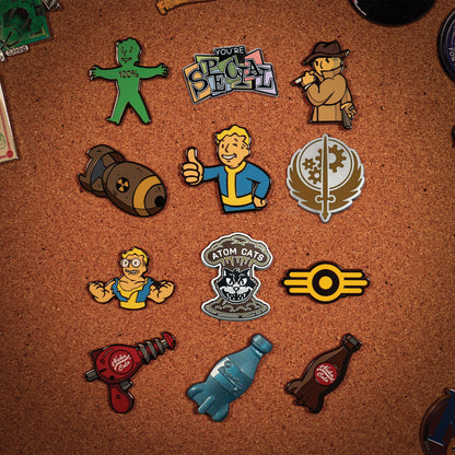 Fallout Volume 2 Mystery Pin Badge CDU Contains 12 Blind Boxes