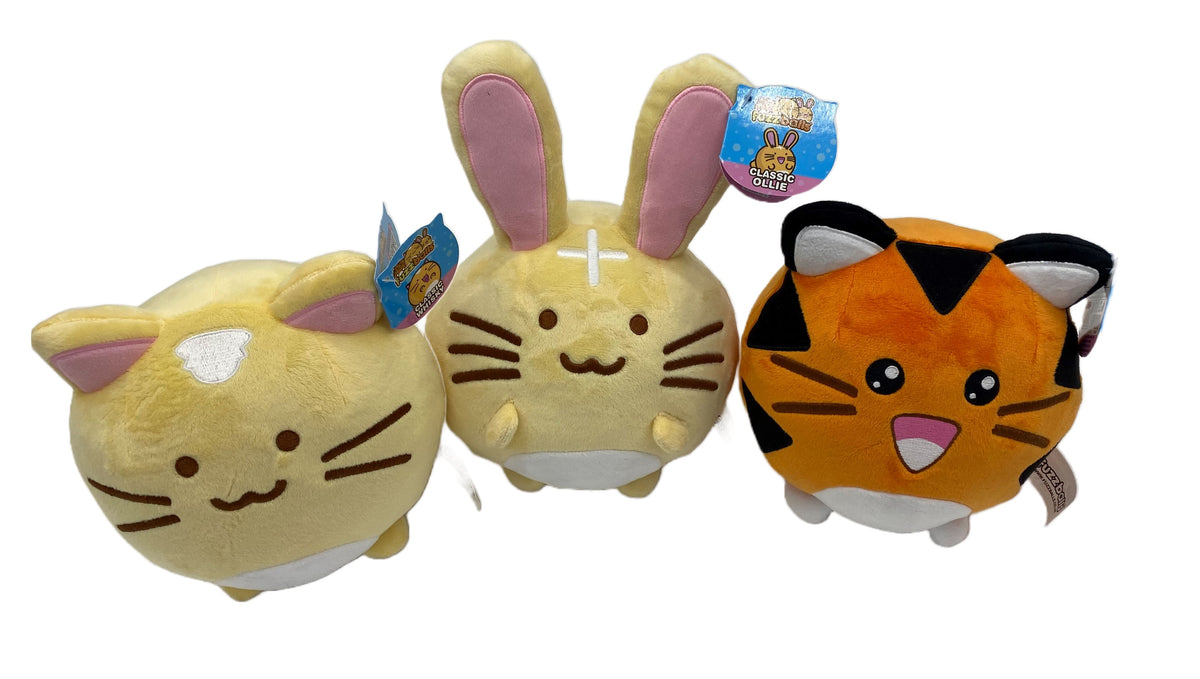Fuzzballs 8'' CDU 9 Plushies