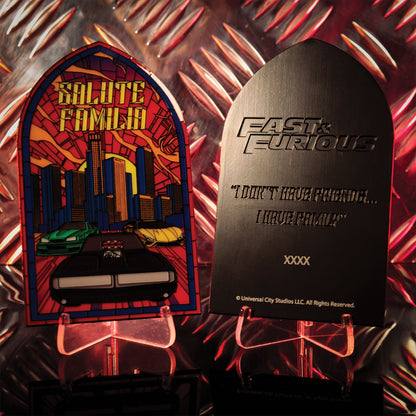 Fast & Furious - Limited Edition Stained Glass Style Metal Ingot