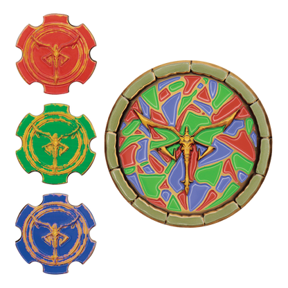 Resident Evil 4 Church Puzzle Medallion Set - Limited Edition