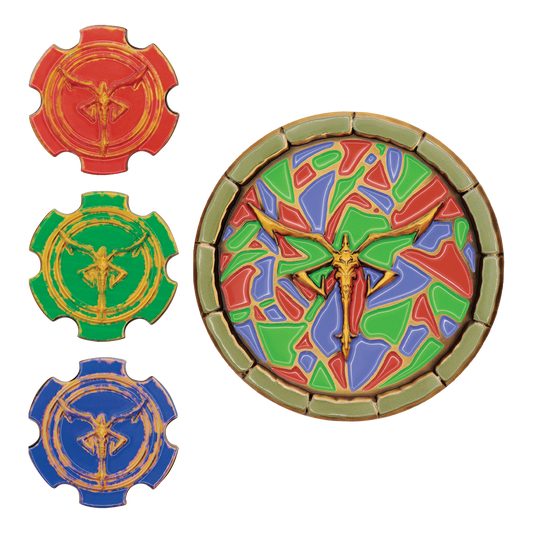 Resident Evil 4 Church Puzzle Medallion Set - Limited Edition