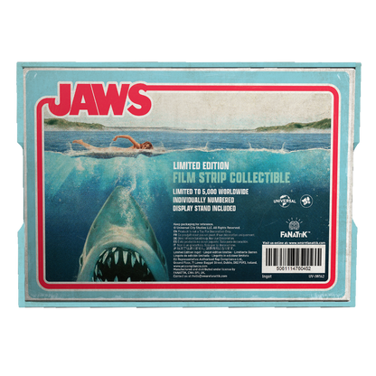 Jaws - Limited Edition Metal Film Strip Collectible