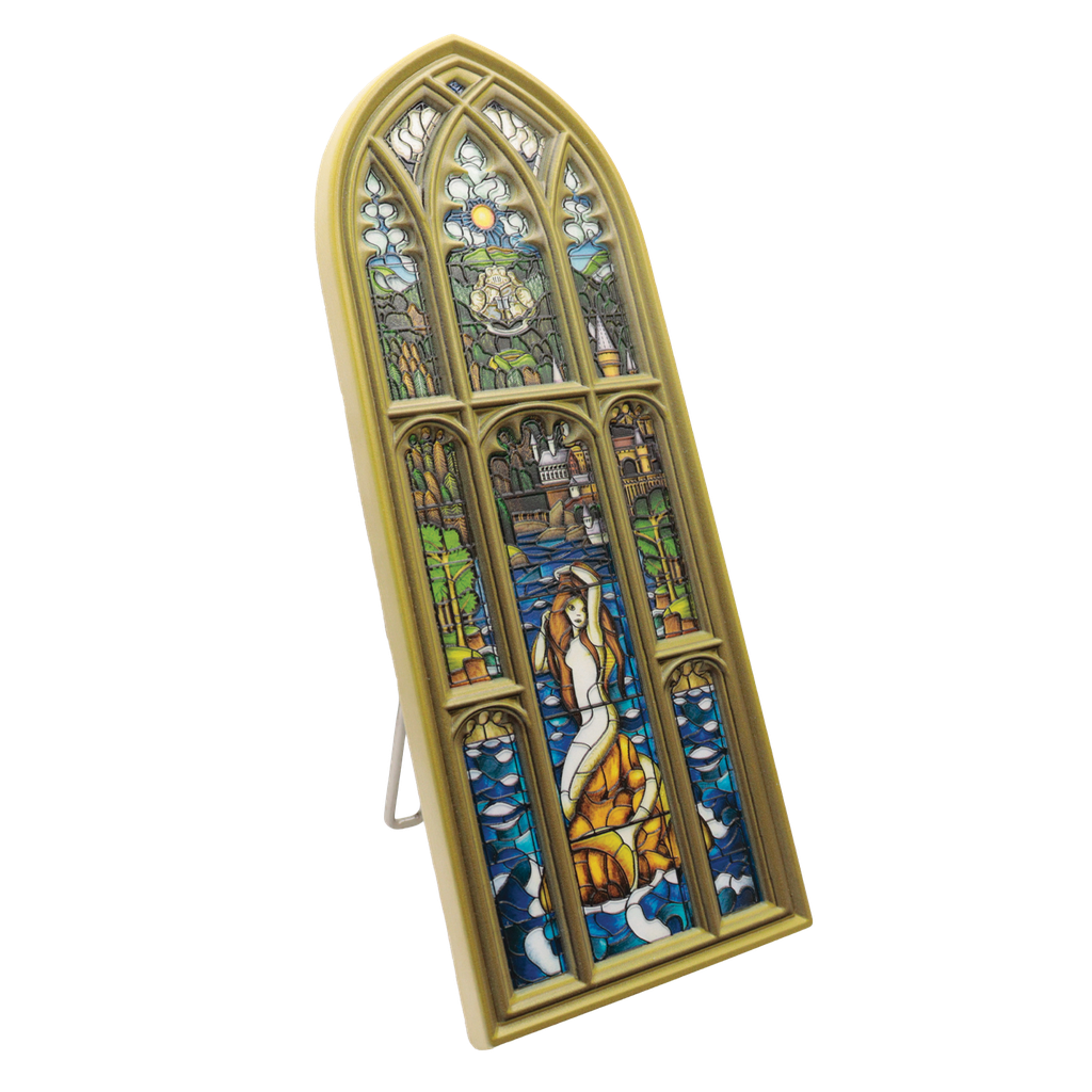 Harry Potter Mermaid Stained Glass Window Resin Plaque