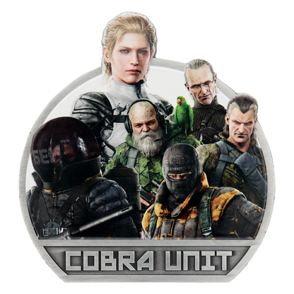 Metal Gear Solid Delta Cobra Unit Medallion-Limited Edition