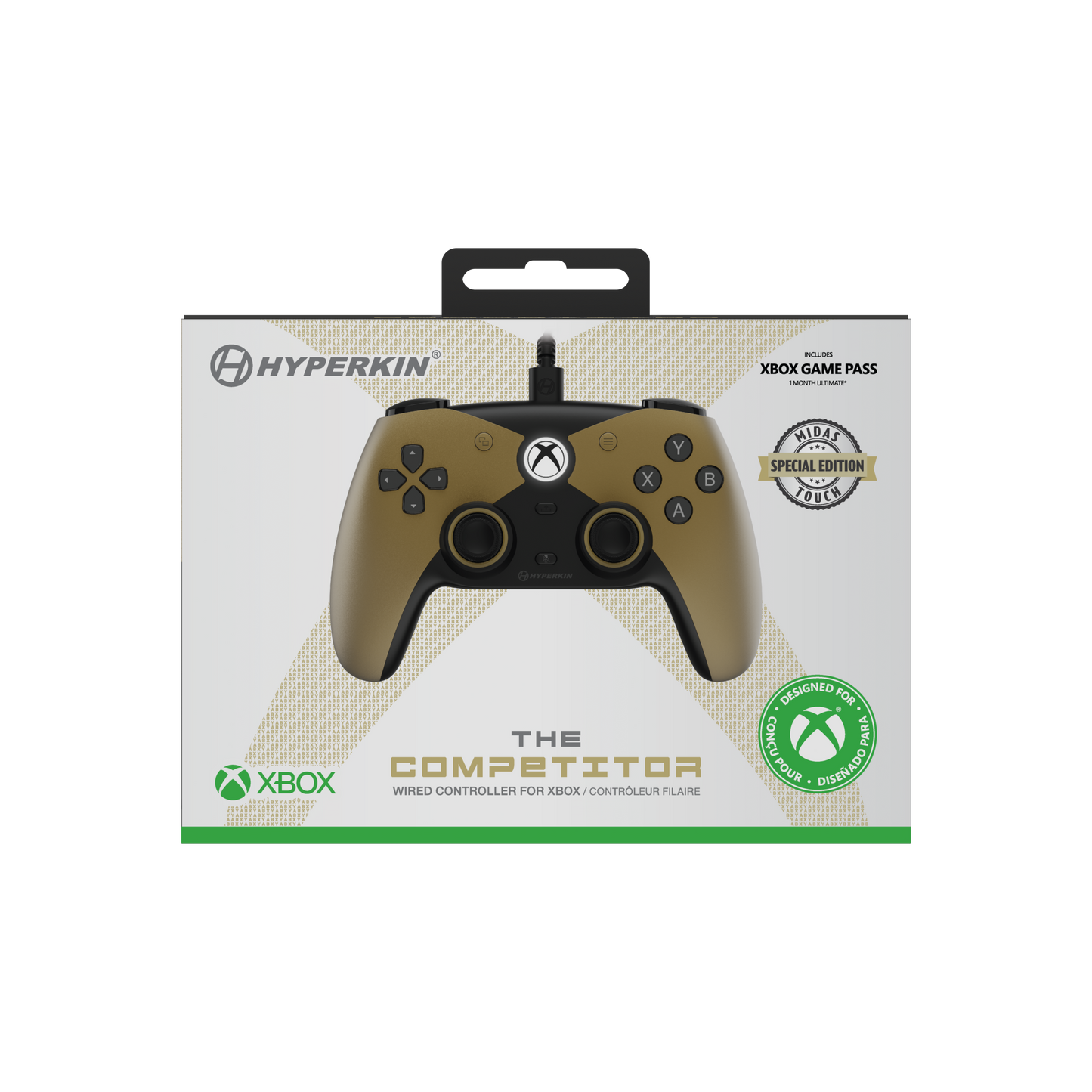 "The Competitor" Wired Controller for Xbox SeriesX|S/One/PC - Midas SE