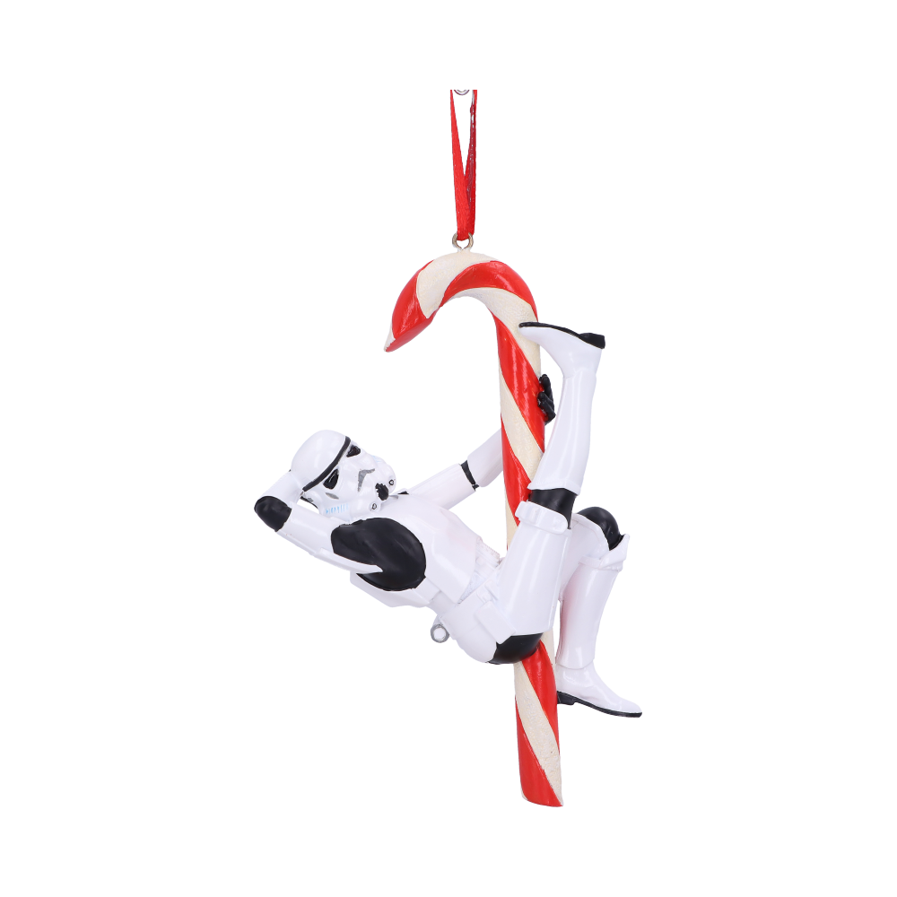 Stormtrooper Ornament Candy Cane Hanging 12cm