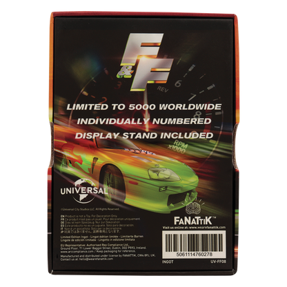 Fast & Furious - Limited Edition Stained Glass Style Metal Ingot