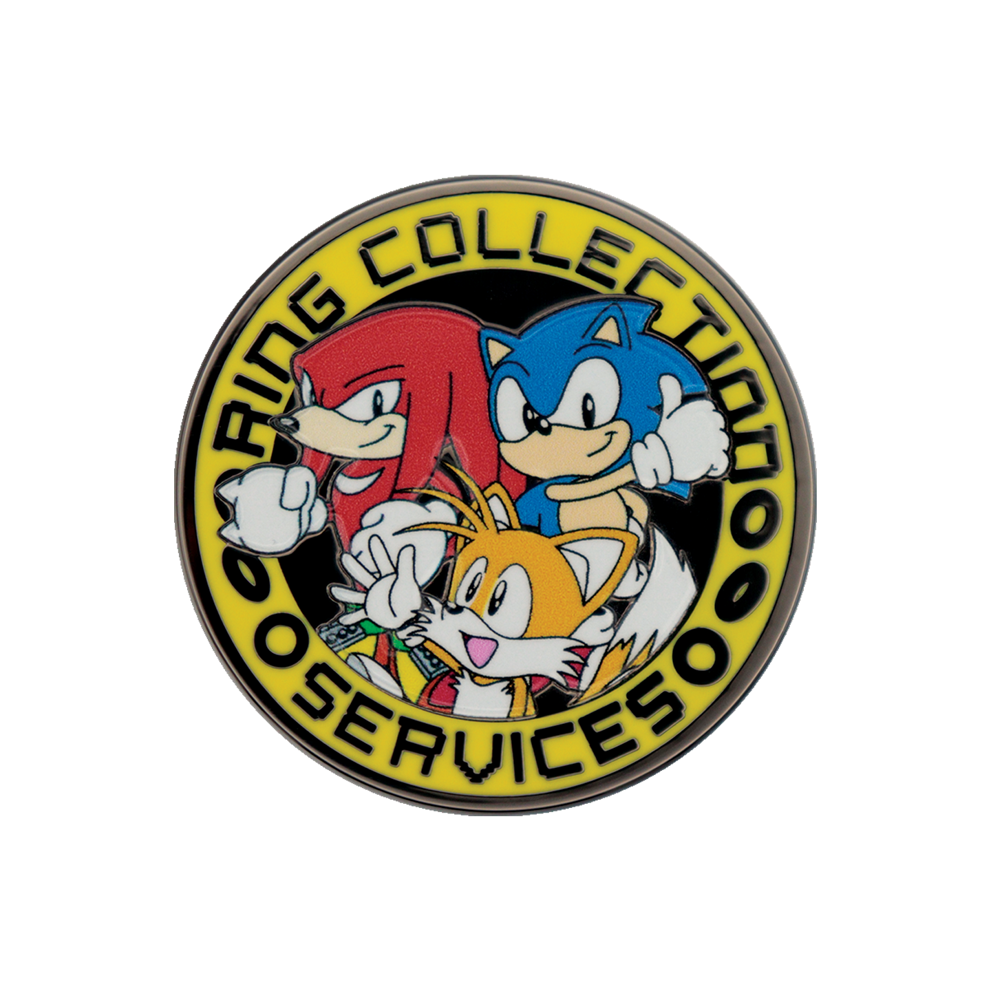Sonic The Hedgehog - Sonic, Tails, and Knuckles Pin Badge - Limited Edition