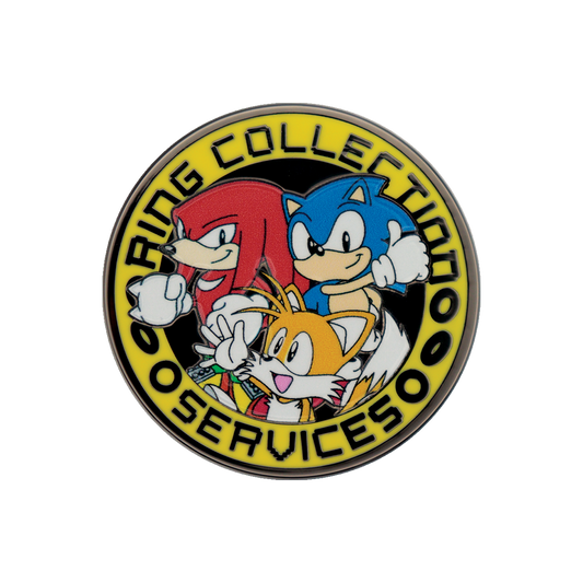 Sonic The Hedgehog - Sonic, Tails, and Knuckles Pin Badge - Limited Edition