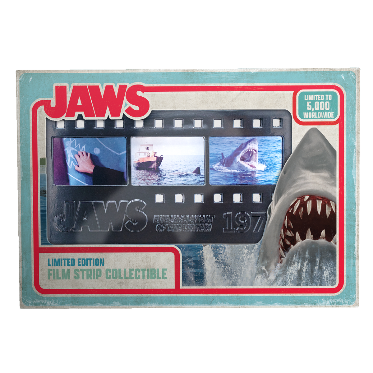 Jaws - Limited Edition Metal Film Strip Collectible