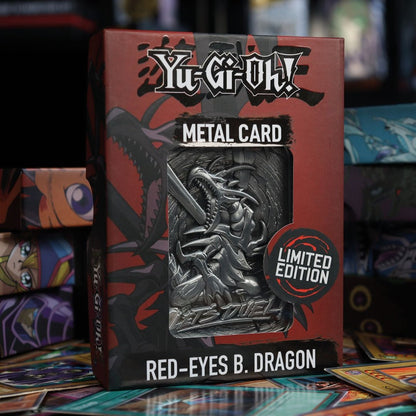 Yu-Gi-Oh! Limited Edition Red Eyes B. Dragon Metal Card