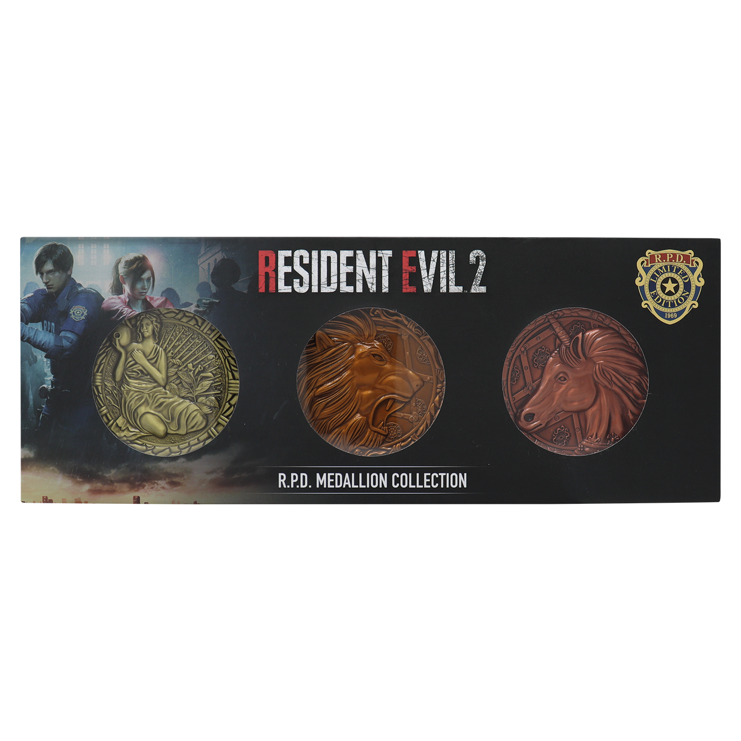 Resident Evil 2 - Set of 3 Medallions -Limited Edition