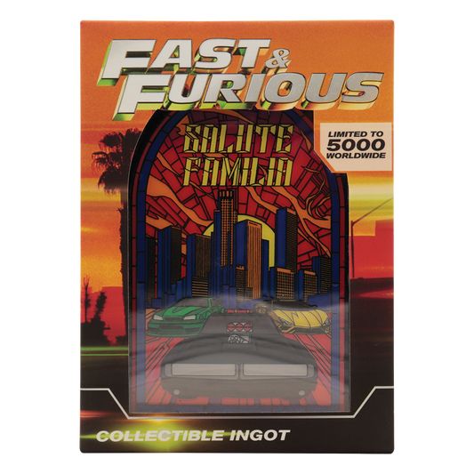 Fast & Furious - Limited Edition Stained Glass Style Metal Ingot