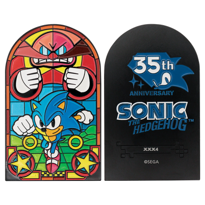Sonic The Hedgehog - Stained Glass Window Style Ingot - Limited Edition