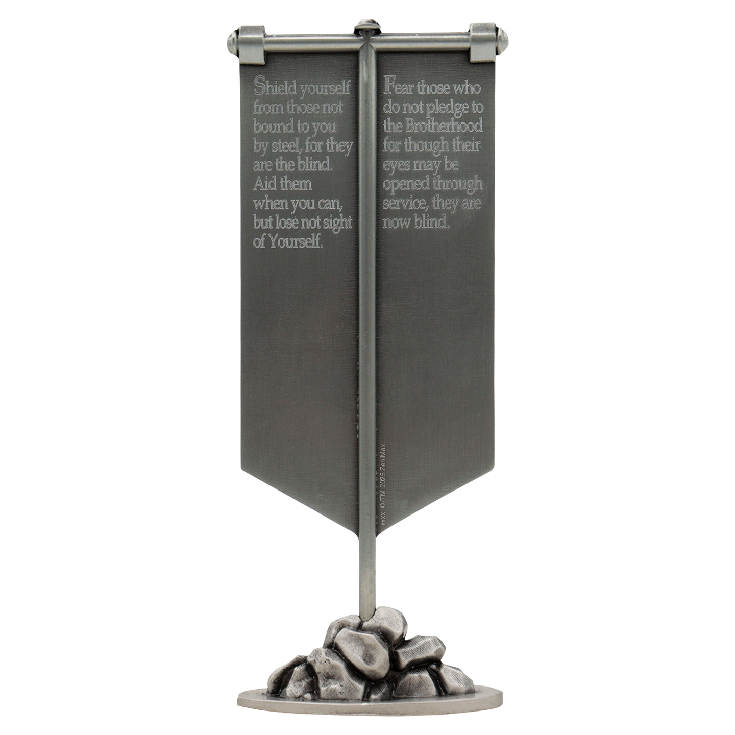 Fallout Brotherhood of Steel Metal Banner-Limited Edition