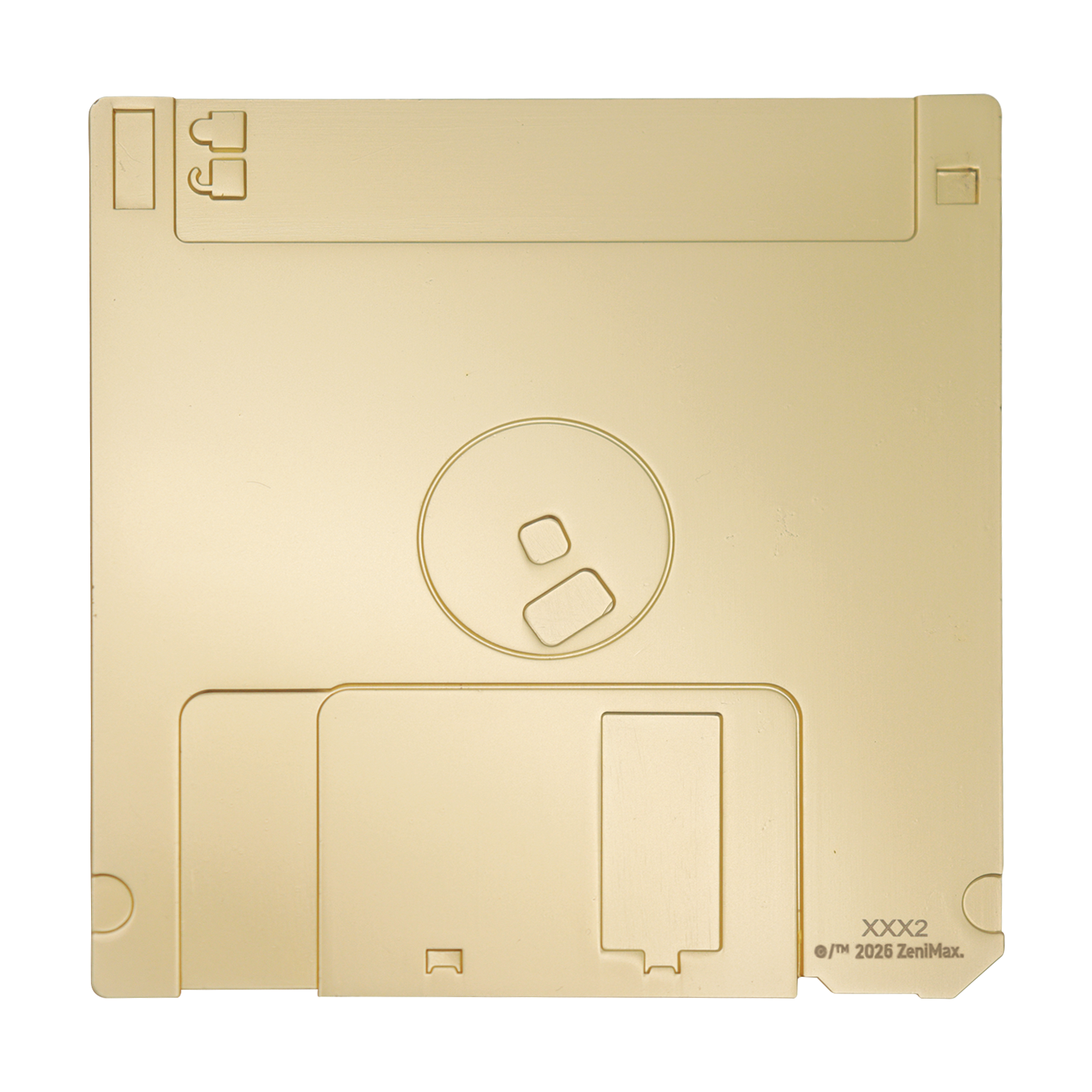 DOOM - Floppy Disk Imitation Gold Plated Replica - Limited Edition