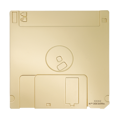 DOOM - Floppy Disk Imitation Gold Plated Replica - Limited Edition